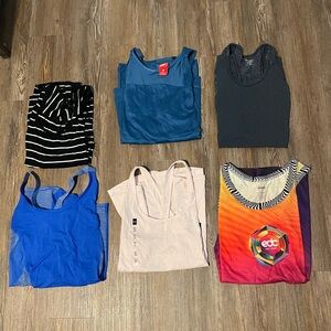 Lot of 6 Women’s Tank Tops
